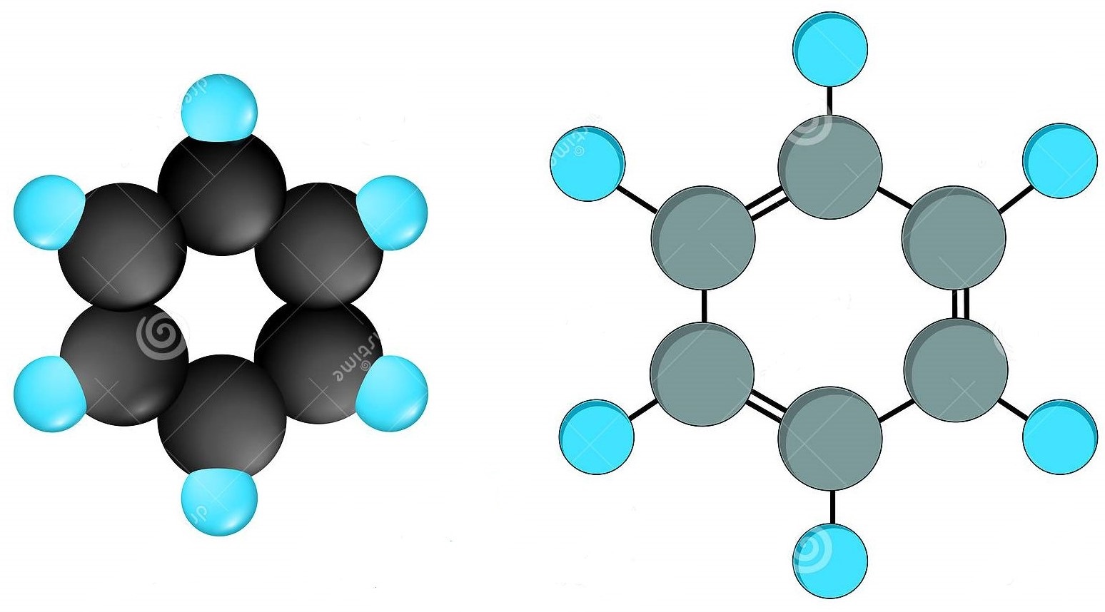 Этилен+ бензол. Строение бензола. Сигма связи в циклоалканах. Один р-электрон.